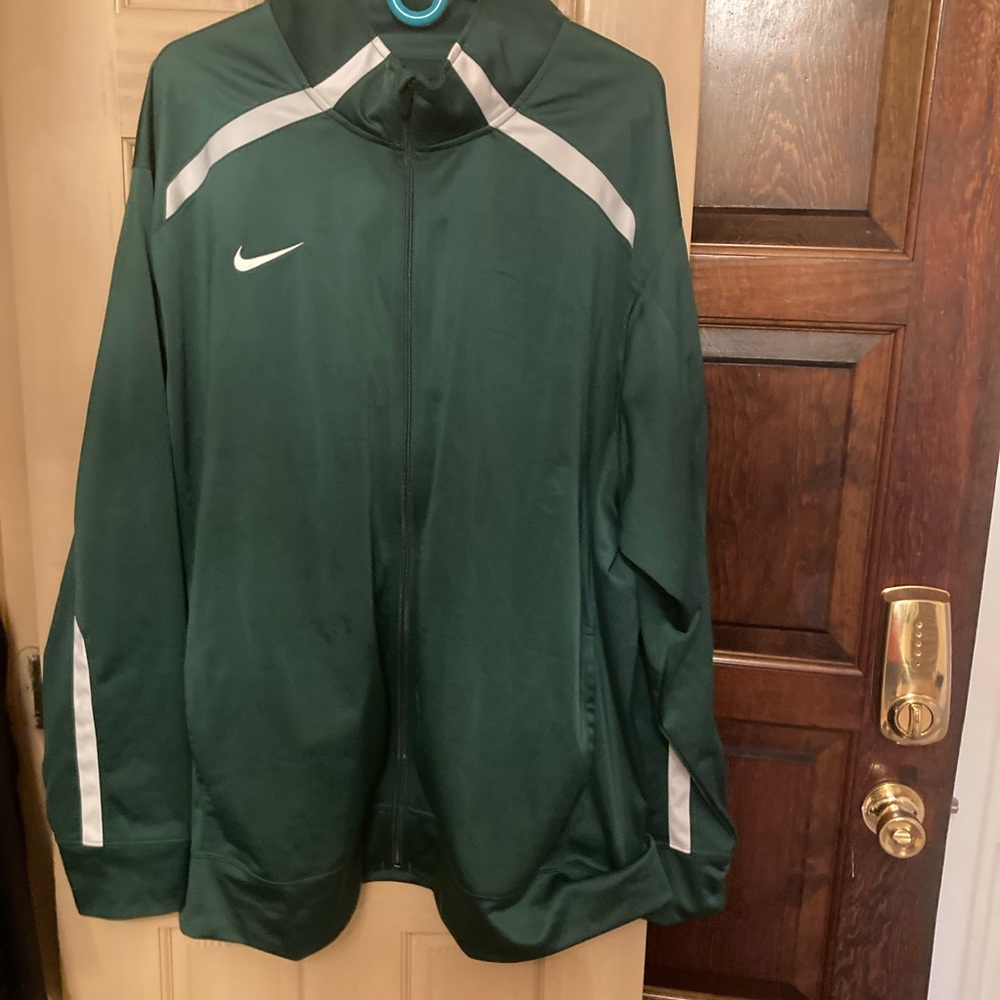 Nike Track Jacket, 3XL, Green. Great condition